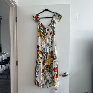 NWT Reformation Baxley Dress in Formosa